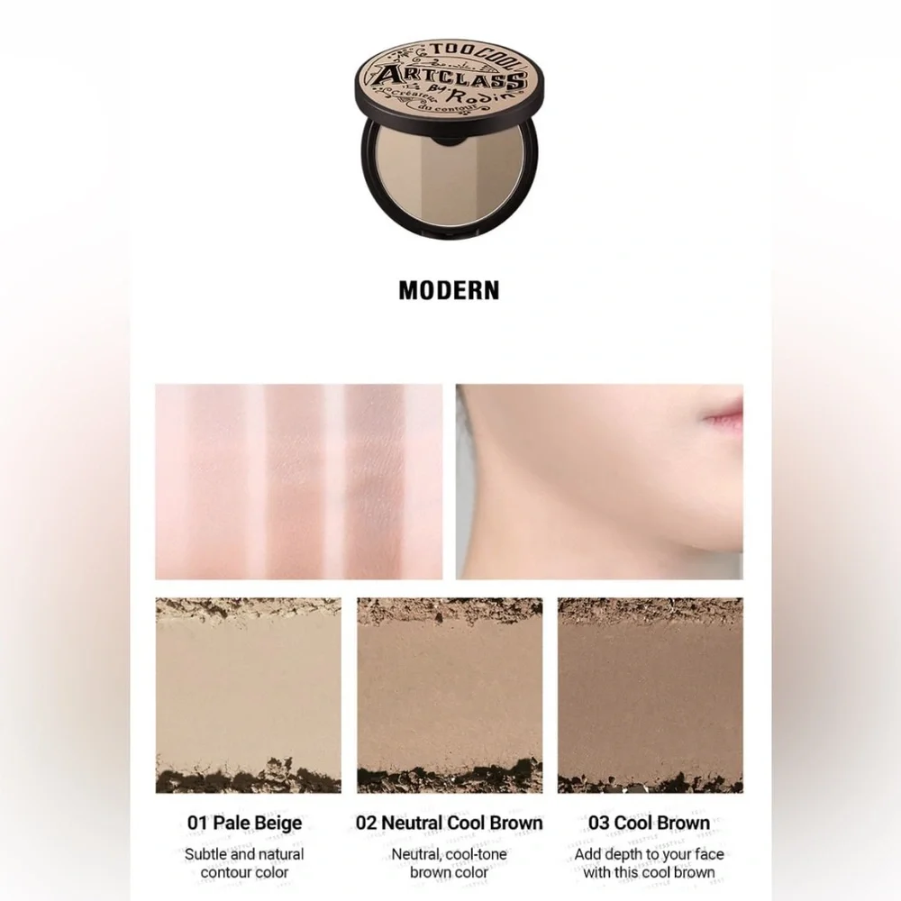 Too Cool For School- Modern Artclass By Rodin Shading Expert Set- Vegan, shadow